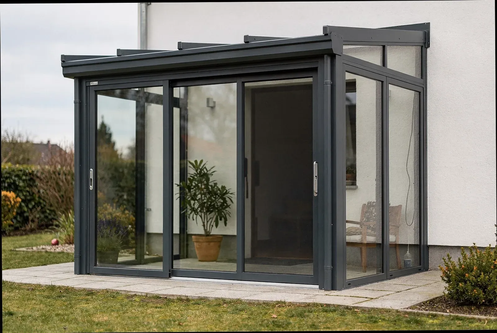 Wintergarten aus Aluminium in Heilbronn